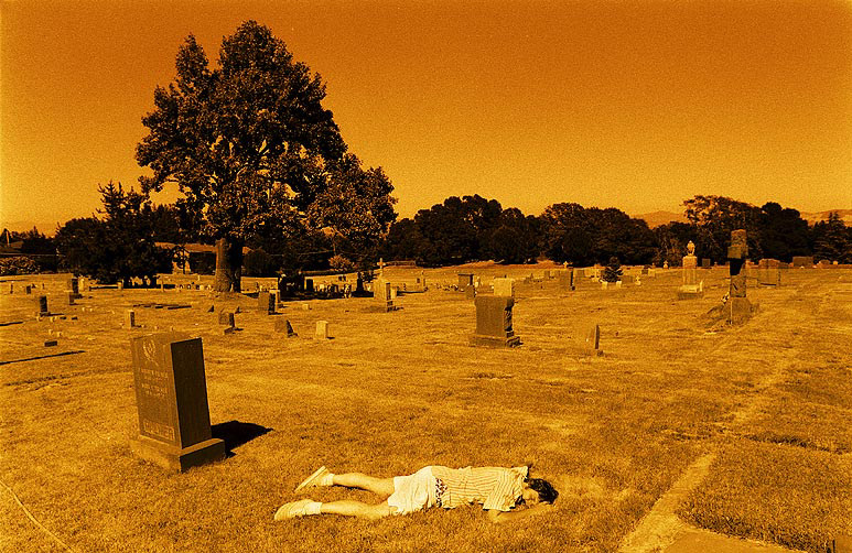 Trubee graveyard scene