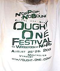 Ought-One Festival TShirt Ought-One Festival TShirt